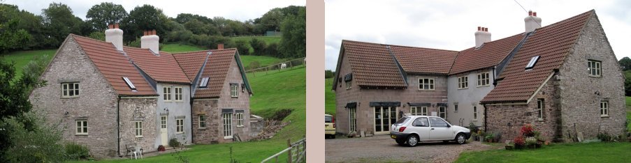 the property after restoration and extension