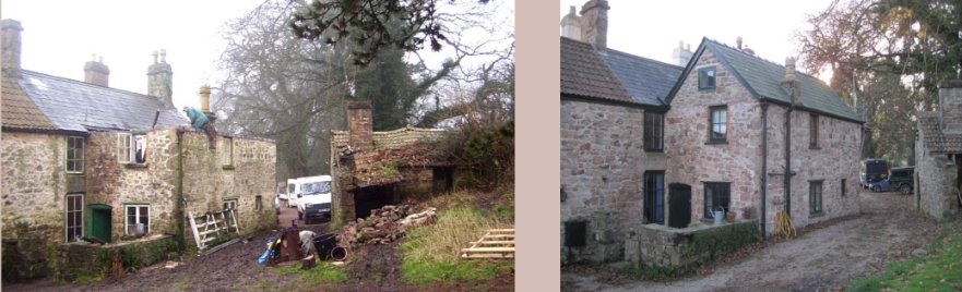 The poperty bebefore and after